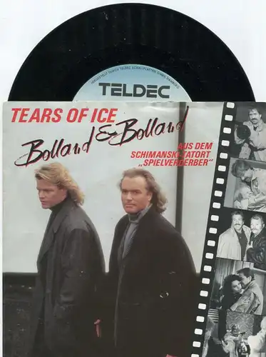 Single Bolland & Bolland: Tears Of Ice (Teldec 614850 AC) D 1987