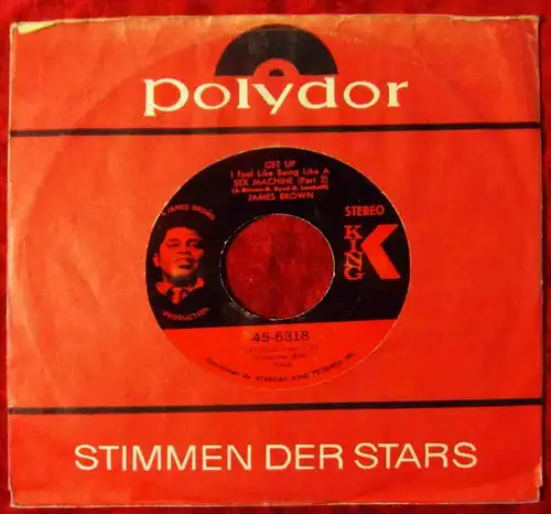 Single James Brown: Get Up (Sex Machine Part 2) (King 45-6318) US 1970