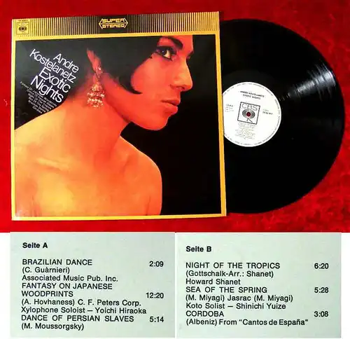 LP André Kostelanetz: Exotic Nights (CBS SS 62 917) D Promo