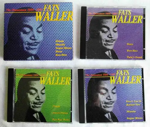 3CD Box Fats Waller: The Pianoman 1934 - 1937 