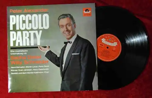 LP Peter Alexander: Piccolo Party (Polydor HiFi 46 782) D 1963