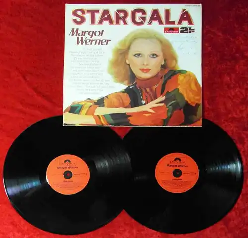 2LP Margot Werner: Stargala (Polydor 2664 185) Signiert 1986