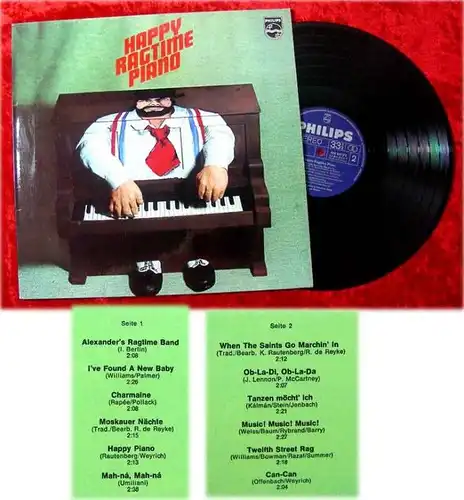 LP Kay Rautenberg Robert de Reyke Rhythm Happy Ragtime