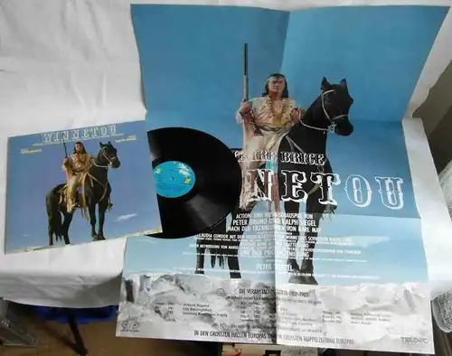 LP Winnetou - Soundtrack des Action-und Musik-Schauspiels von Ralph Siegel 1981