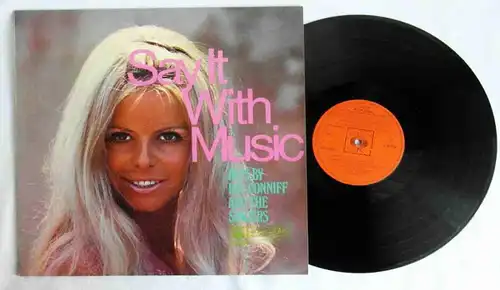 LP Ray Conniff: Say It with Music (Discoton CBS 92 278) D