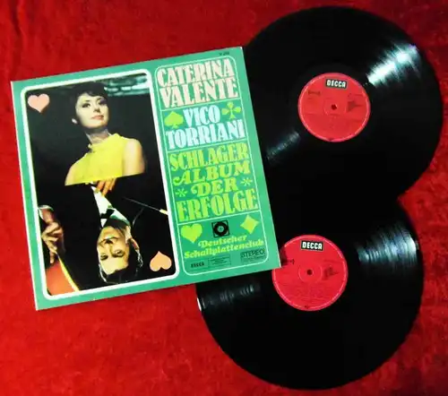 2LP Caterina Valente & Vico Torriani: Schlageralbum der Erfolge (Decca H 226) D