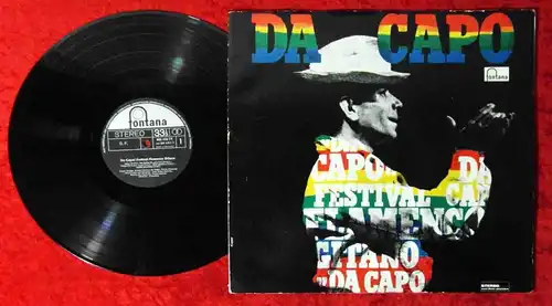 LP Da Capo Festival de Flamenco (Fontana 885 428 TY) D 1966