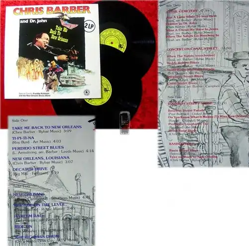 2LP Chris Barber & Dr. John Take me back to New Orleans