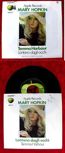 Single Mary Hopkin: Lontano dagli Occhi / Temma Harbour (Apple 006-91 098)