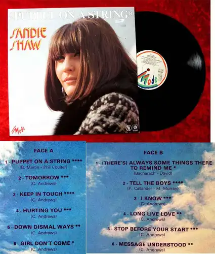 LP Sandie Shaw: Puppet on a String (Mode 509082) F