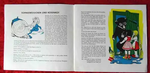 Single Schneeweißchen und Rosenrot (Telefunken U 55 081-M) Tönendes Bilderbuch