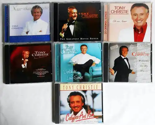 7 CD´s  Tony Christie  - Sammlung -