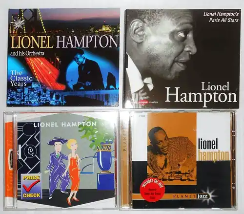 4 CD´s  Lionel Hampton  - Sammlung -