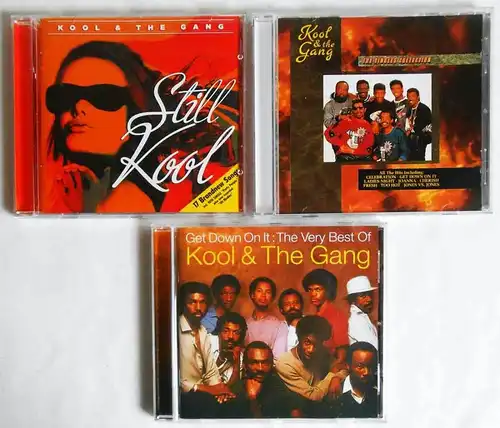 3 CD´s  Kool & The Gang  - Sammlung -