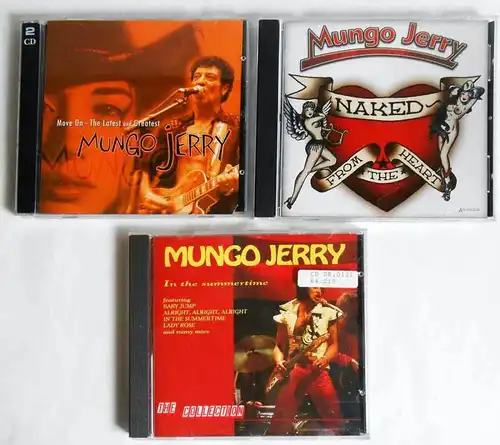 4 CD´s  Mungo Jerry  - Sammlung -