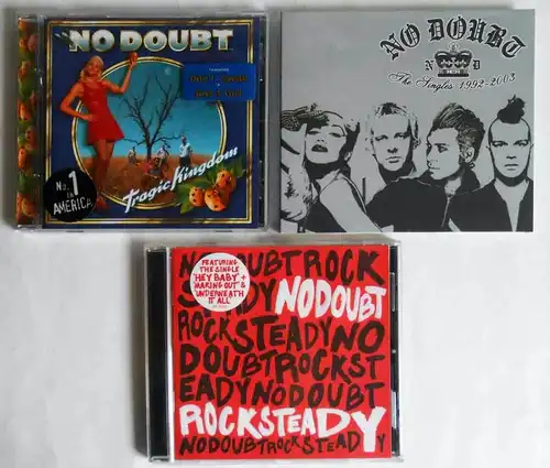 3 CD´s  No Doubt  - Sammlung -