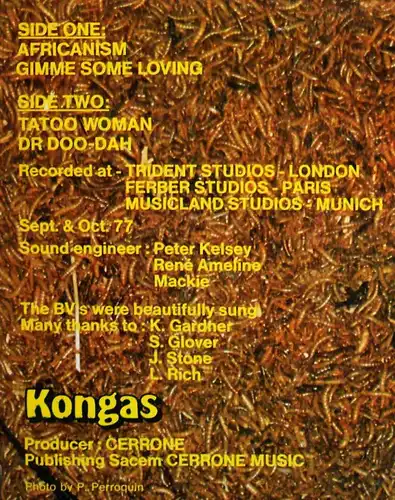 LP Kongas: Africanism (Crocos) F 1977