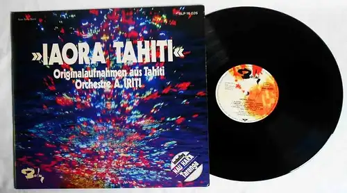 LP Arthur Iriti: Iaora Tahiti (Barclay BLF 16 026) incl Nau Hakam Taranga