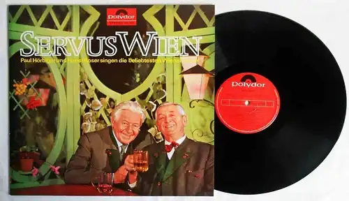 LP Paul Hörbiger & Hans Moser: Servus Wien (Polydor 237 354) D