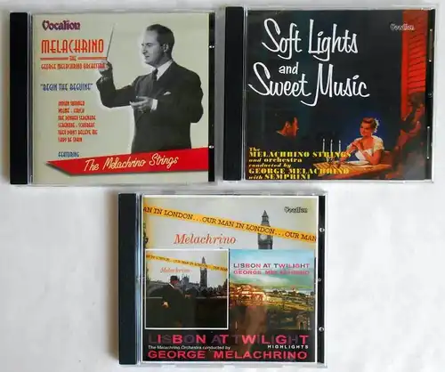 3 CD´s  George Melachrino  - Sammlung -