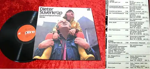 LP Dieter Süverkrüp: Zusammengesammelte Werke (Pläne) D