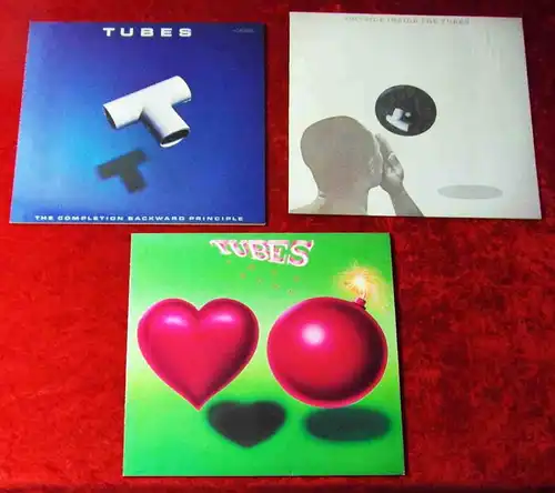 3 Langspielplatten TUBES - Vinylsammlung -