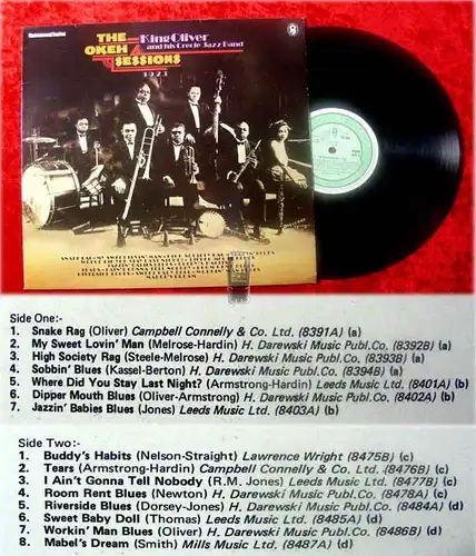 LP King Oliver & Creole Jazz Band: The Okeh Sessions