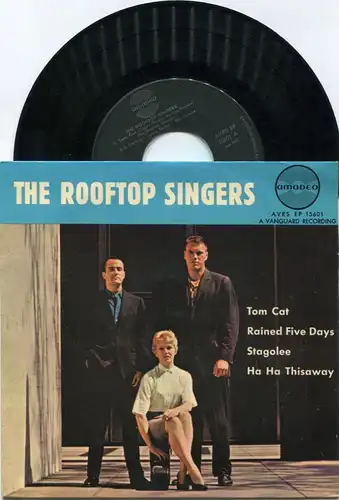 EP Rooftop Singers: Tom Cat + 3 (Amadeo EP 15601)