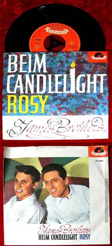 Single James Brothers: Beim Candlelight (Polydor 24 630) D