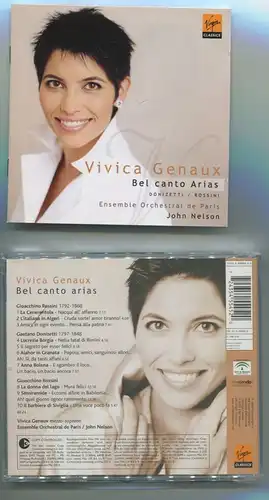 CD Vivica Genaux: Bel Canto Arias (Virgin 7243 5 45545 2 0) EU 2003