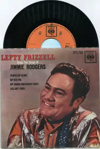 EP Lefty Frizzell Sings The Songs Of Jimmie Rodgers (CBS 5,706) NL