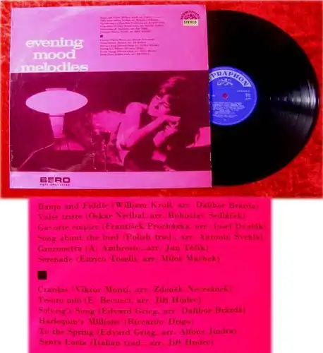 LP Bero Pops Orchestra Evening Mood Melodies
