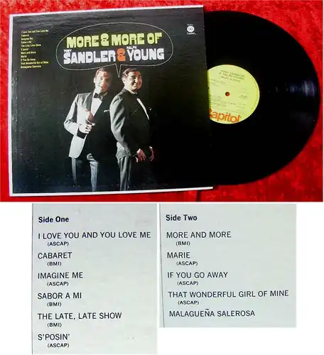 LP Sandler & Young: More & More of Sandler & Young (Capitol)