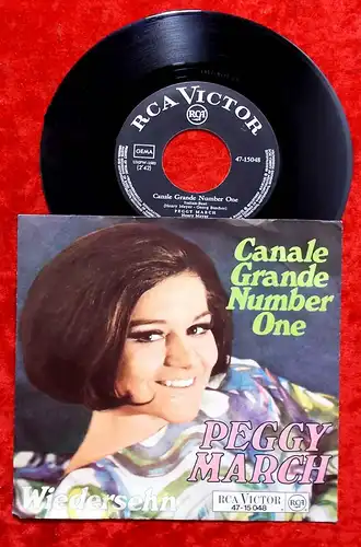 Single Peggy March: Canale Grande Number One (RCA 47-15 048) D