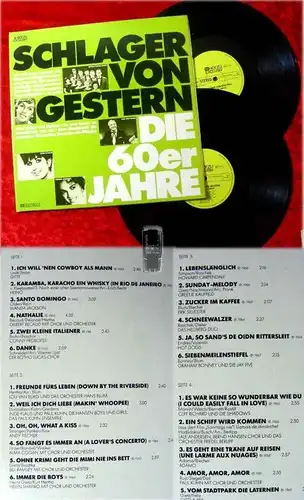 2LP Schlager von gestern - Die 60er Jahre