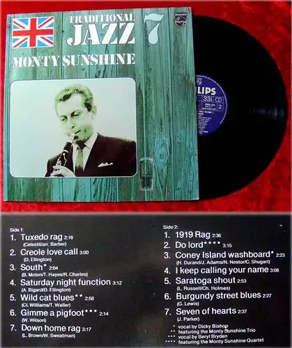LP Monty Sunshine: Traditional Jazz 7 Wild Cat Blues