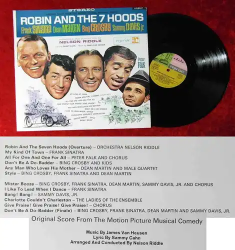 LP Robin and the 7 Hoods (Reprise S 71 513 IT) D 1964 Sinatra Martin Davis