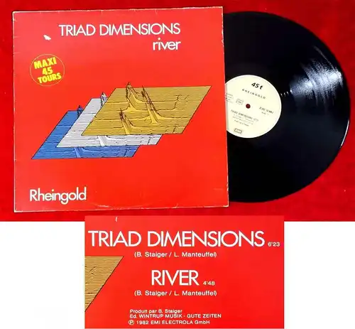 Maxi Rheingold: Triad Dimensions / River (EMI Pathé 2C-052-52909Z) D 1982