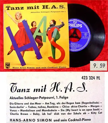 EP Hans Arno Simon: Tanz mit H.A.S. 1959