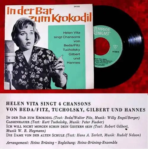 EP Helen Vita: In der Bar zum Krokodil (DGG 34 058) D 1966