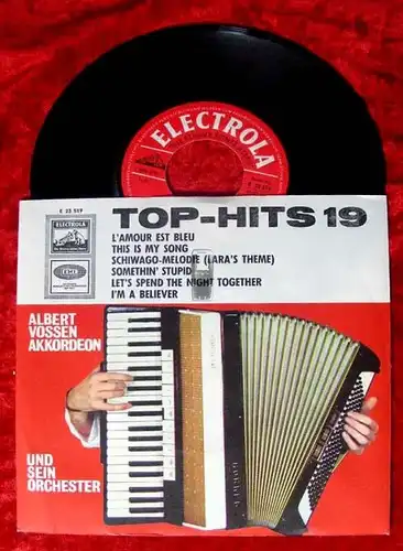 Single Albert Vossen: Top Hits 19 (1967)