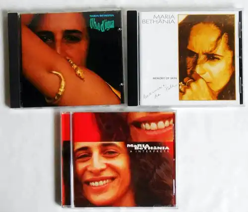 3 CD´s  Maria Bethania  - Sammlung -