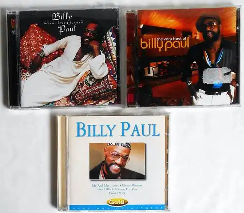 3 CD´s  Billy Paul  - Sammlung -