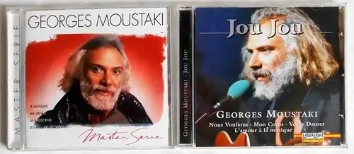 2 CD´s  Georges Moustaki  - Sammlung -