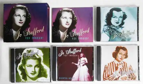 4CD Box Jo Stafford: Yes Indeed! (Rhino) incl. 40 Page Booklet