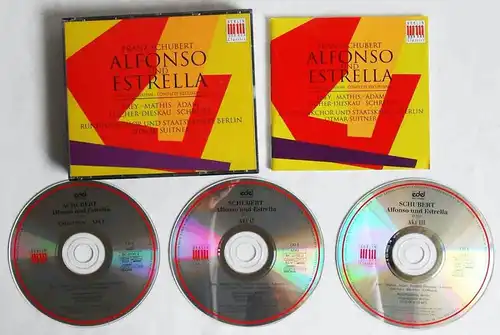 2CD Box Schubert: Alfonso und Estrella (Berlin Classics) 1994
