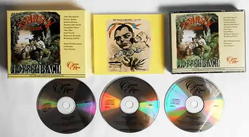 3CD Box  Offenbach: Robinson Crusoe (Opera Rara) 1993