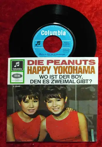 Single Peanuts: Happy Yokohama (Columbia C 22 843) D 1964