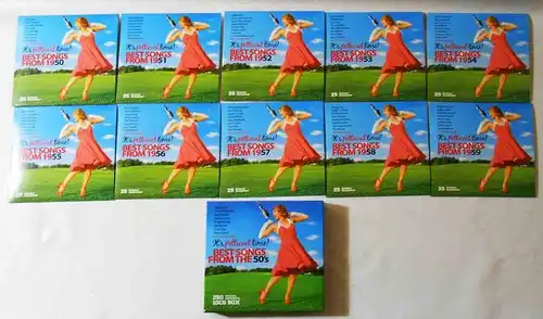 10CD Box It´s Petticoat Time - Best Songs from the 50´s -