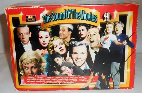 40CD Box The Sound Of The Movies - von Fred Astaire bis Marylin Monroe -